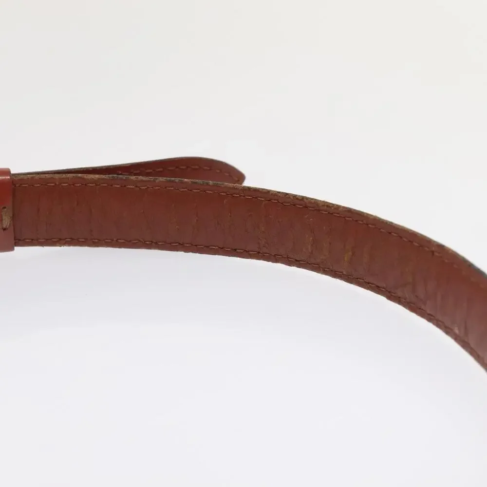 LOUIS VUITTON Epi Cluny Shoulder Bag Brown M52253